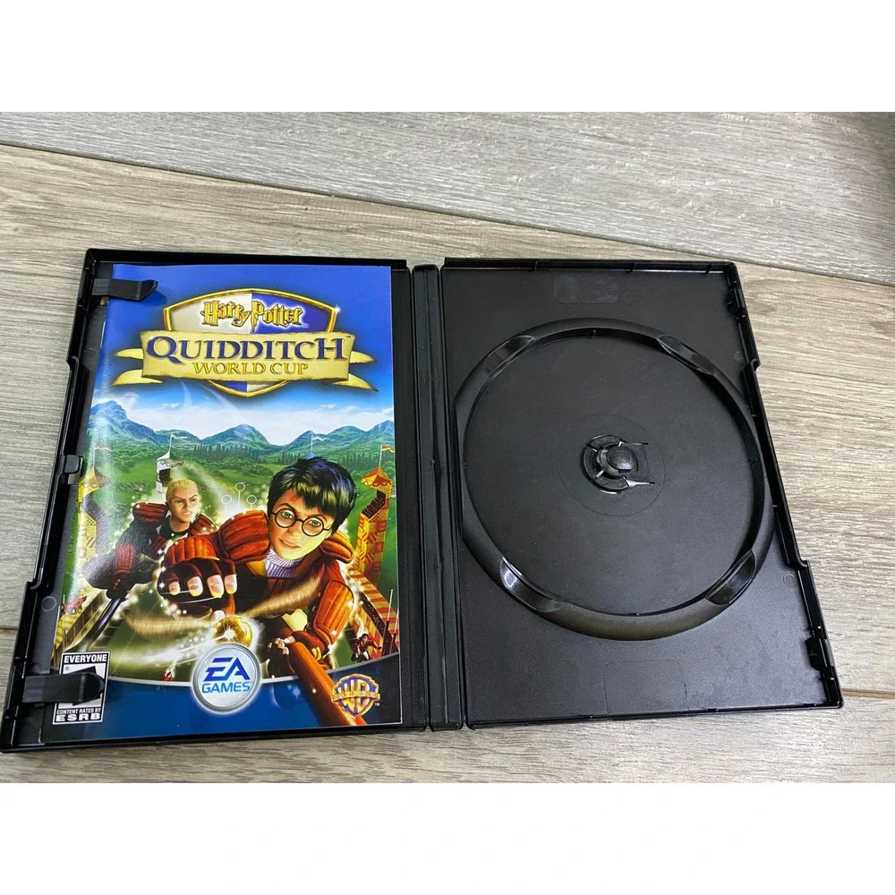 Harry Potter Quidditch World Cup PlayStation 2 PS2 CASE & MANUAL ONLY No‎ Disc